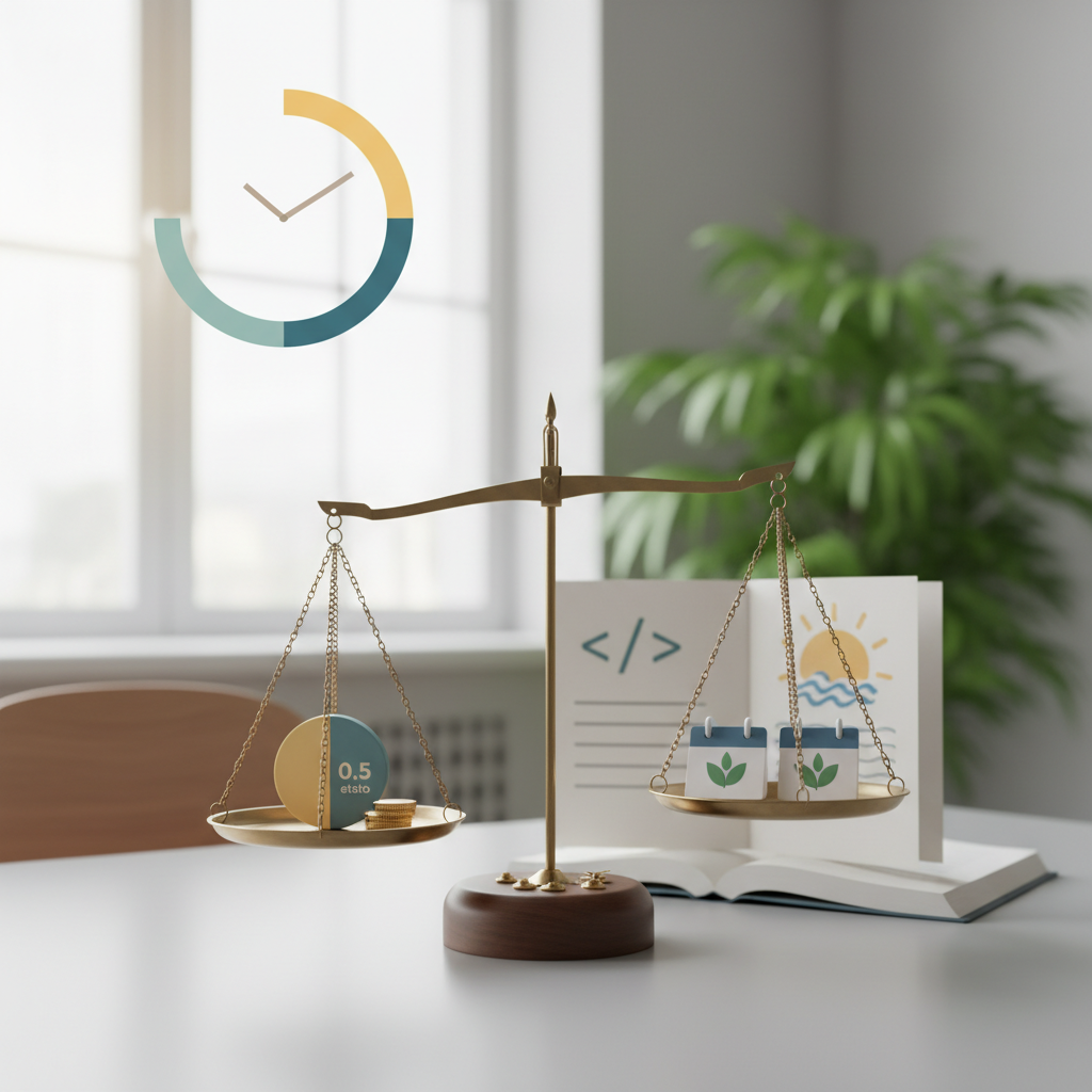 Dirbate puse etato? Štai kiek atostogų jums priklauso