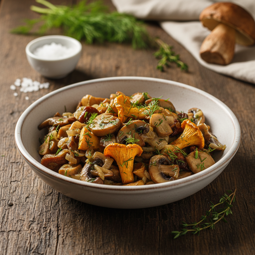 Kiek laiko virti grybus, kad jie būtų skanūs ir saugūs?