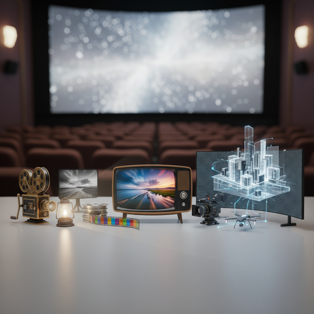 Kino technikos istorija: kaip keitėsi vaizdas ekranuose