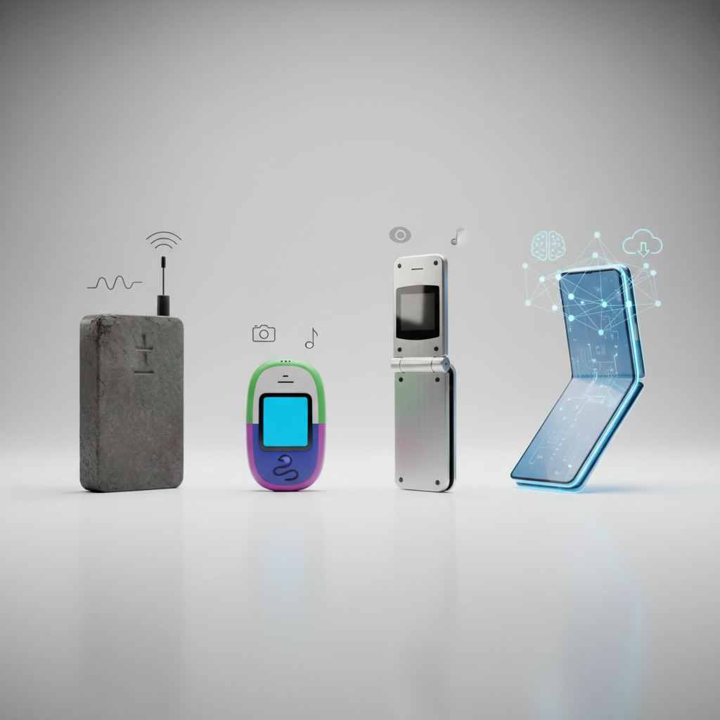 Mobiliųjų telefonų istorija: nuo „plytos“ iki šiandienos