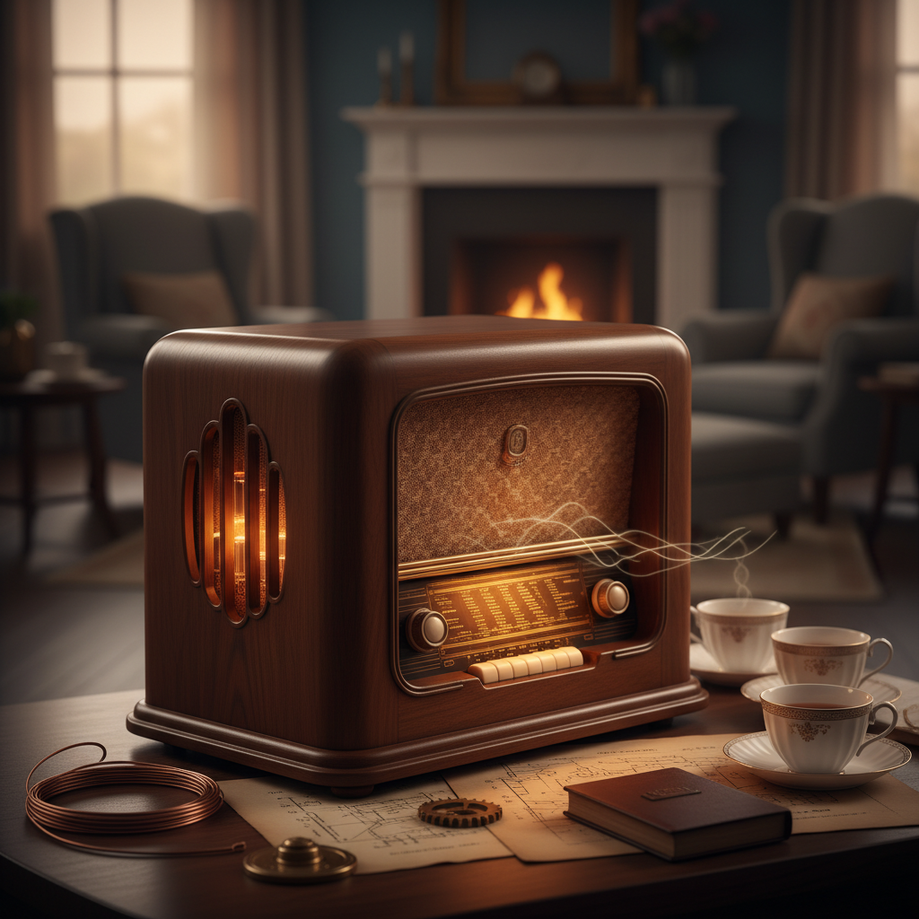 Senas radijas: nuo technikos stebuklo iki šeimos centro