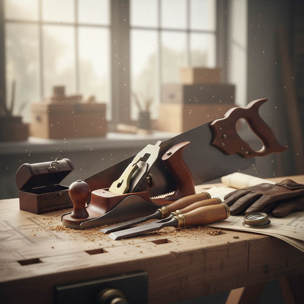 Seni medžio įrankiai gali būti verti tūkstančių eurų